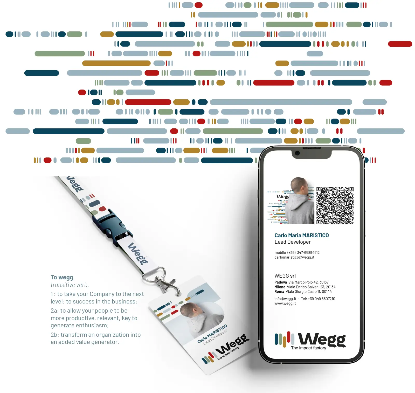 WEGG branding